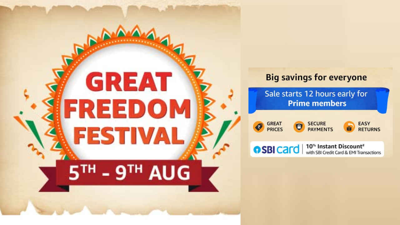 Great Freedom Festival సేల్ ప్రకటించిన అమేజాన్.!