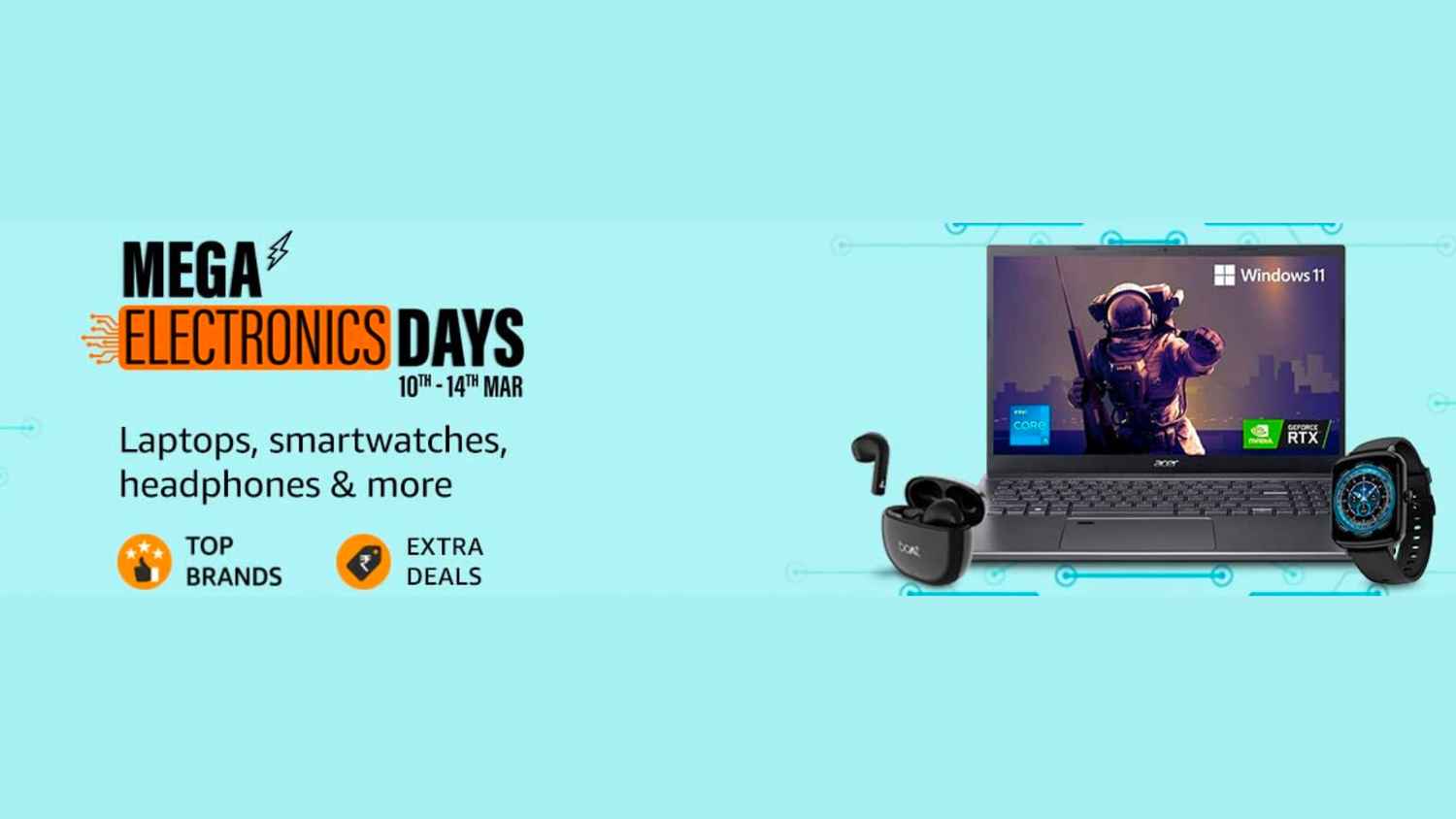 5 blockbuster deals on Amazon Mega Electronics Days that you should check out