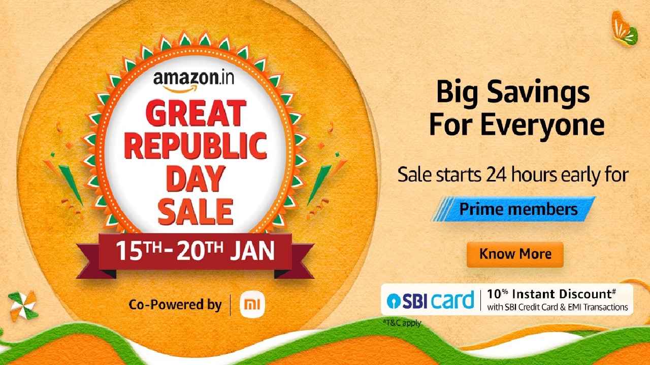 Amazon ने Great Republic Day Sale 2023 की तारीख का खुलासा किया, इस कार्ड पर मिलेंगे ऑफर