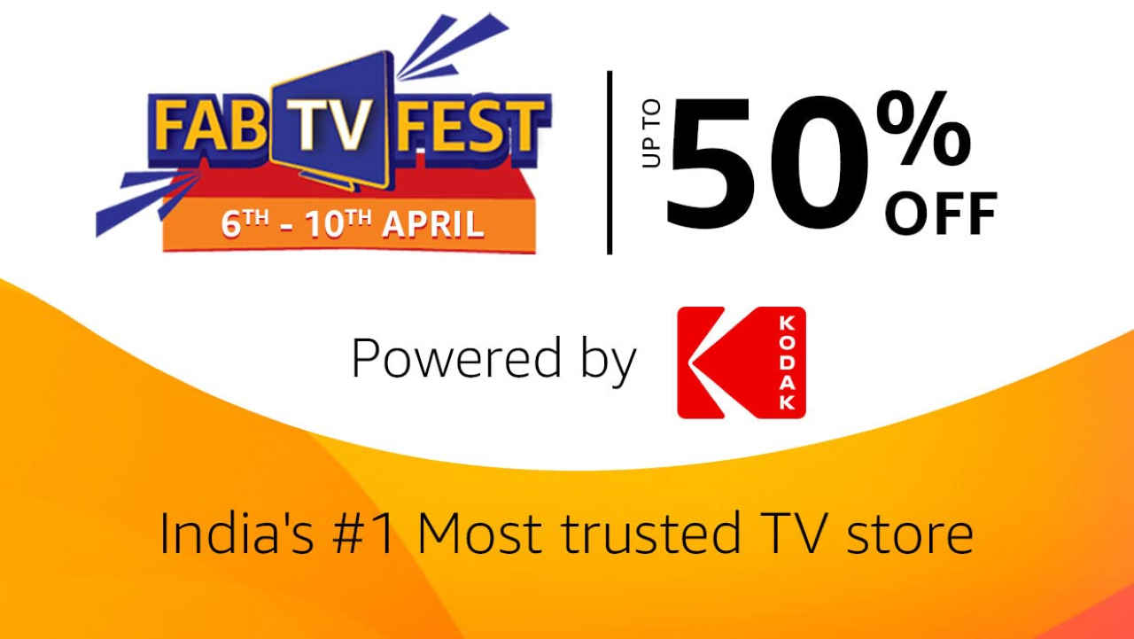 Amazon Fab TV Fest में 6 से 14 अप्रैल तक पाएं बेस्ट टीवी डील्स, देखें 32 इंच वाले 5 सस्ते ऑप्शन