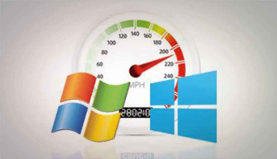 Speed tests: Windows 8 vs. Windows 7