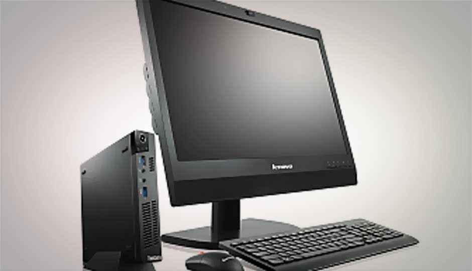 Lenovo announces "world's smallest desktop", starting from Rs. 23... Lenovo announces "world's smallest desktop", starting from Rs. 23...