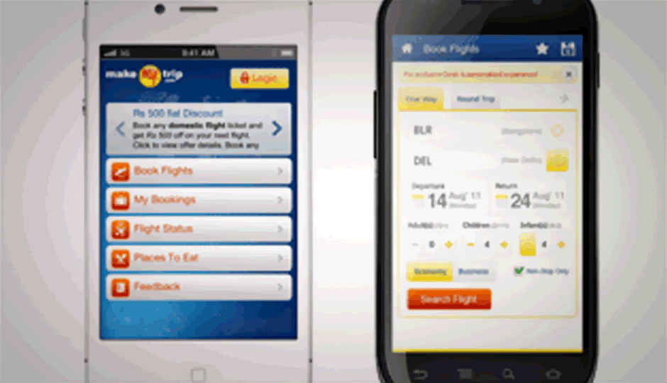 MakeMyTrip launches Android and iOS apps