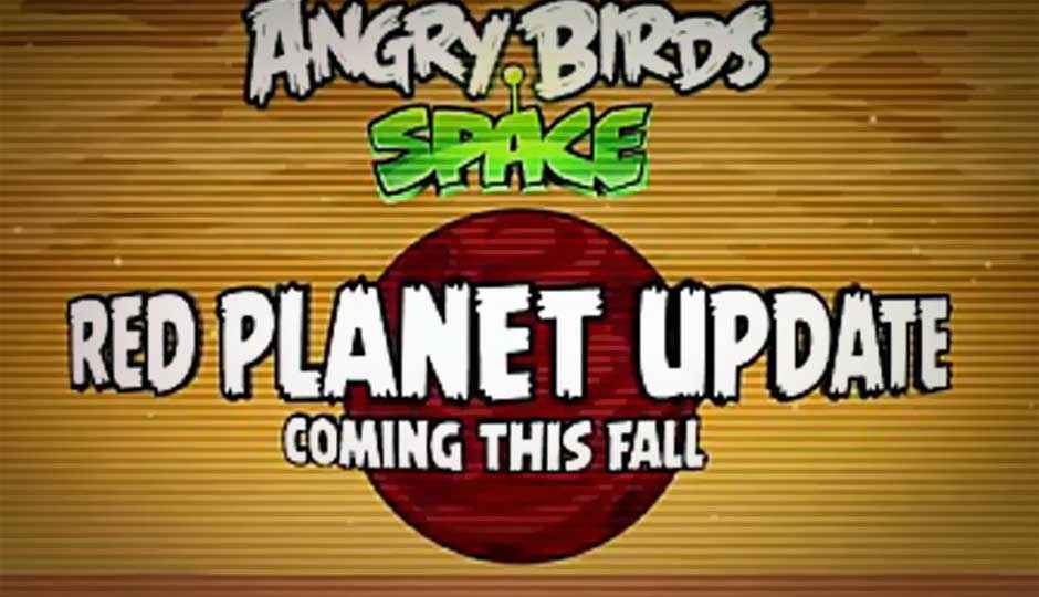 Angry Birds to land on Mars this fall: Rovio