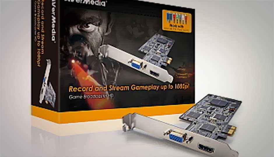 AVerMedia launches Game Broadcaster HD capture card for consoles and PC, at Rs. 9,250