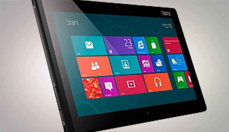 Lenovo announces its Windows 8 tablet, the ThinkPad 2