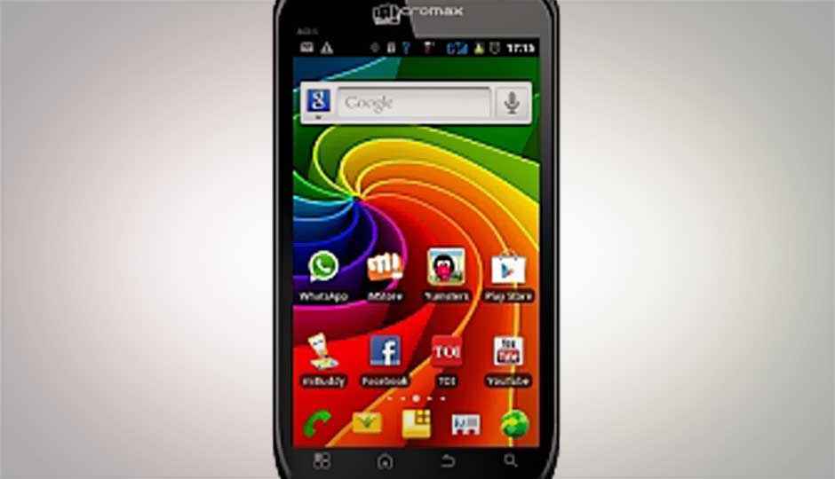 Micromax launches Superfone Elite A84 for Rs. 9,999
