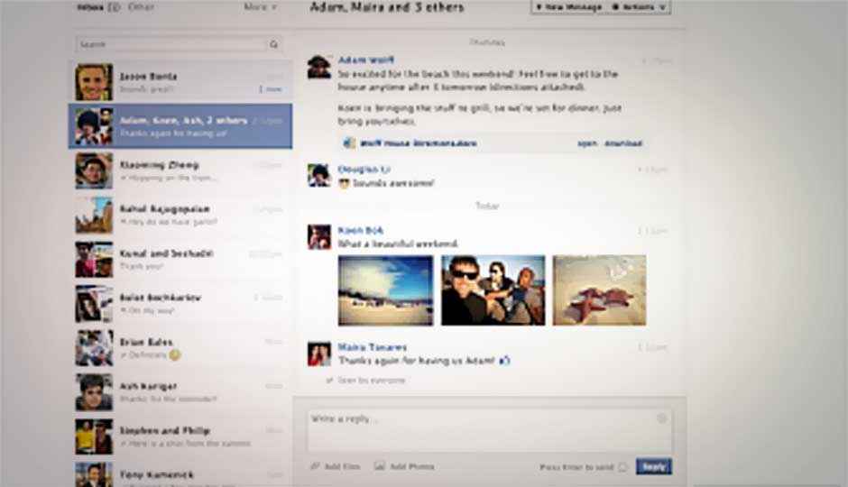 Facebook announces new look for Messages