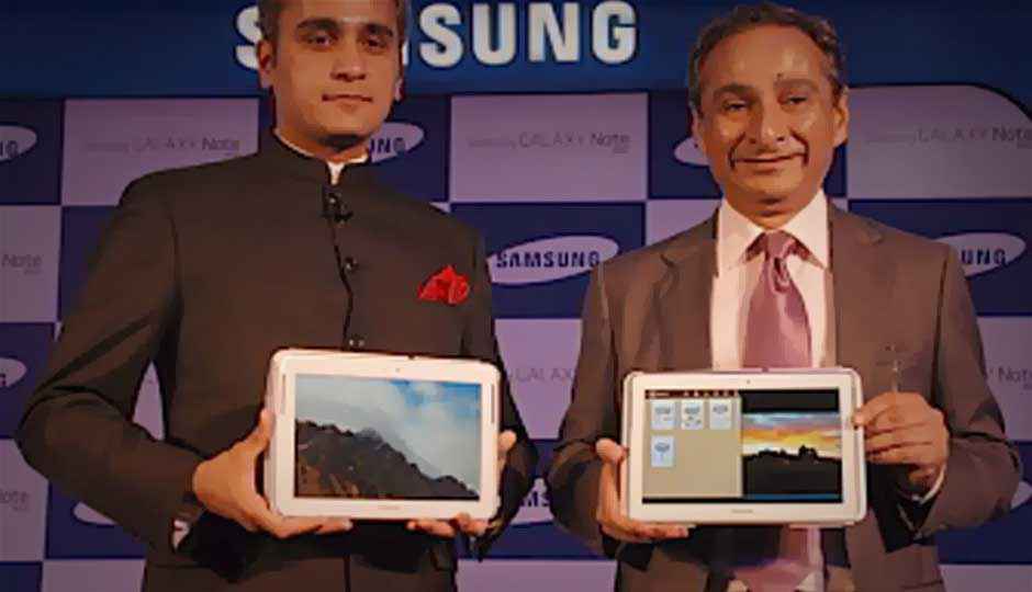 Samsung’s 10.1-inch Galaxy Note 800 launched in India, at Rs. 39,990