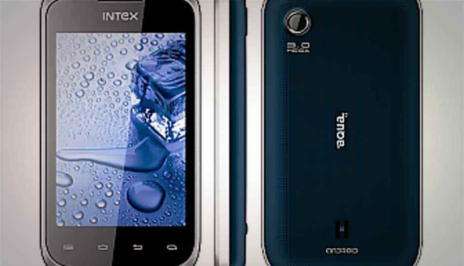 Intex launches Aqua 4.0, a Gingerbread-based dual-SIM phone at Rs. 5,490