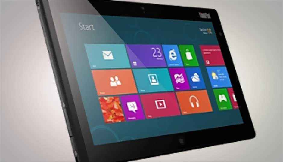 IFA 2012: Lenovo shows off Windows 8 Pro-based ThinkPad Tablet 2