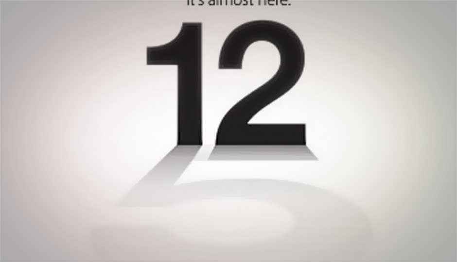Apple hints at iPhone 5 launch at September 12 event