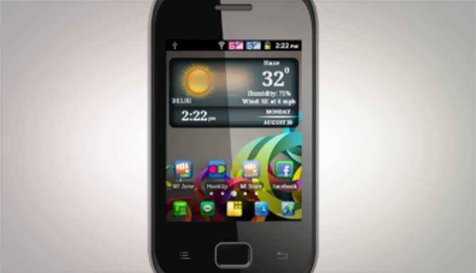 Micromax A25 Smarty available online at Rs. 3,899