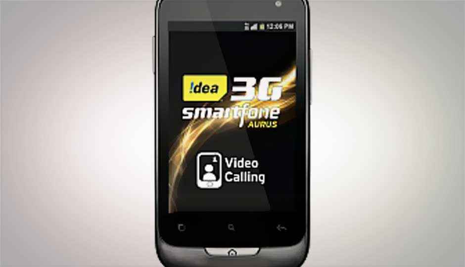 Idea introduces ‘Aurus’ 3G dual-SIM Android phone at Rs.7,190