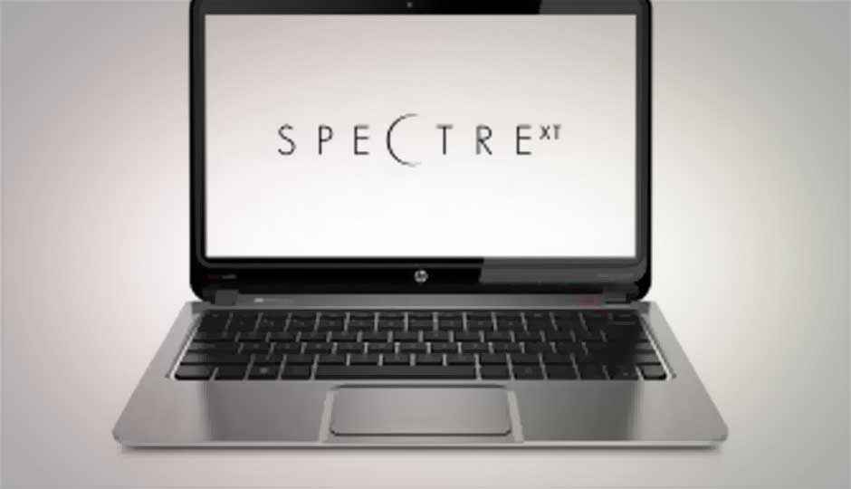 HP Spectre XT launches in India for Rs. 64,990