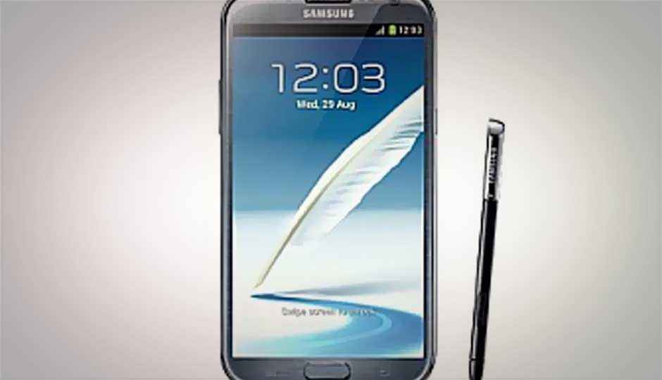 Samsung Galaxy Note II launched in India at Rs. 39,990; Galaxy Camera unveiled