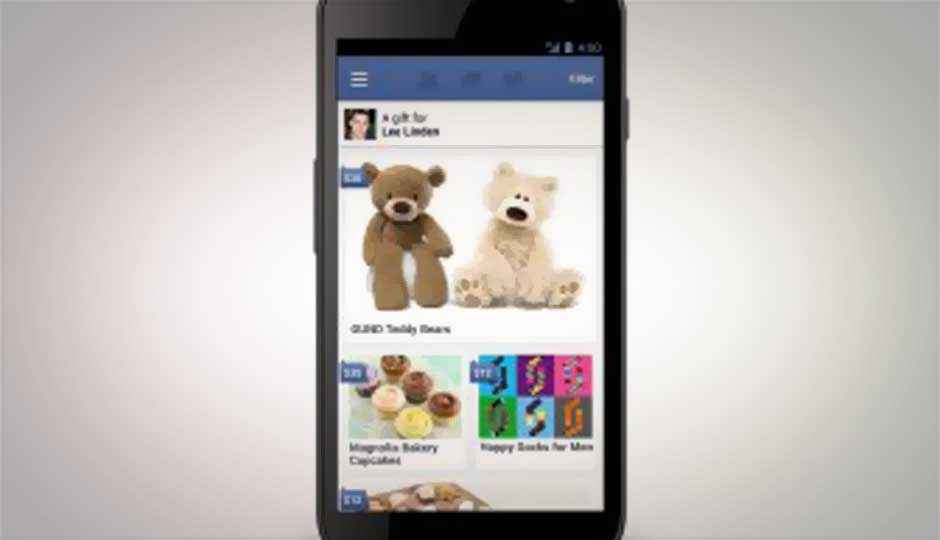 Facebook announces new Gifts service