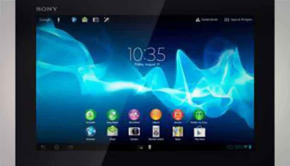 Sony Xperia Tablet S sales halted over water resistance issue