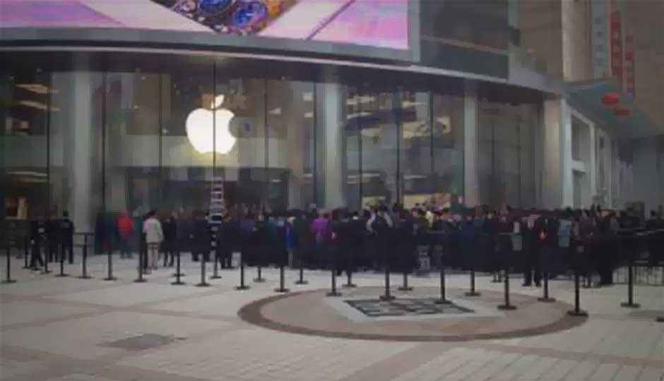 Apple’s largest store in China opens to much fanfare