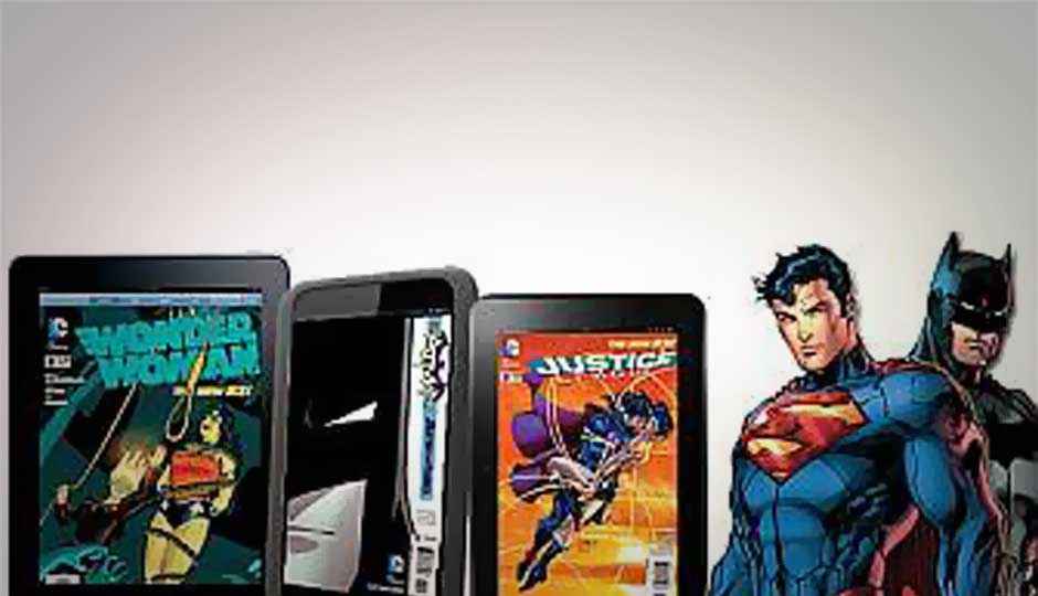 DC digital comics now available on Kindle Store, iBookstore and Nook Store