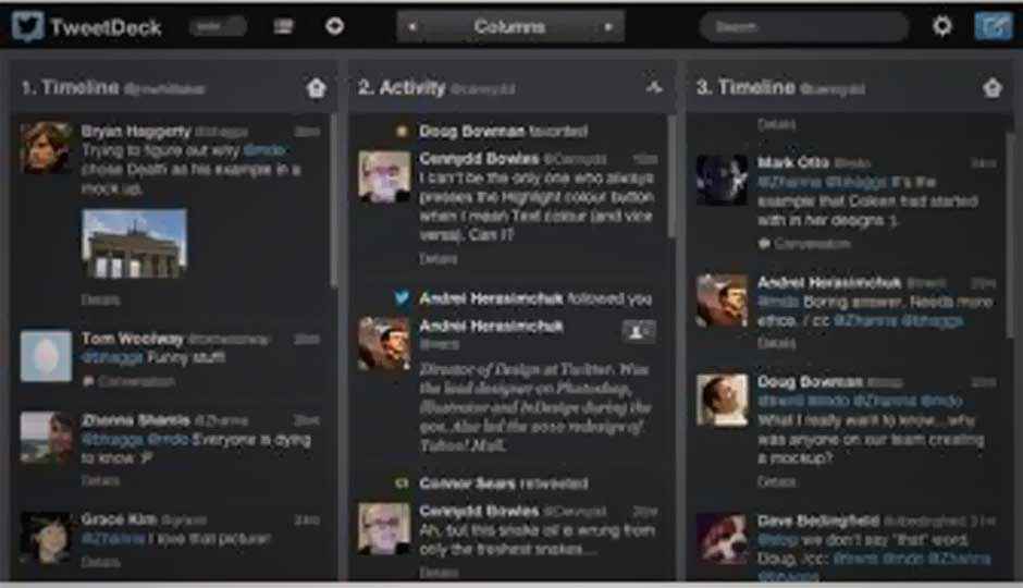 TweetDeck v2.1 update brings in several new features