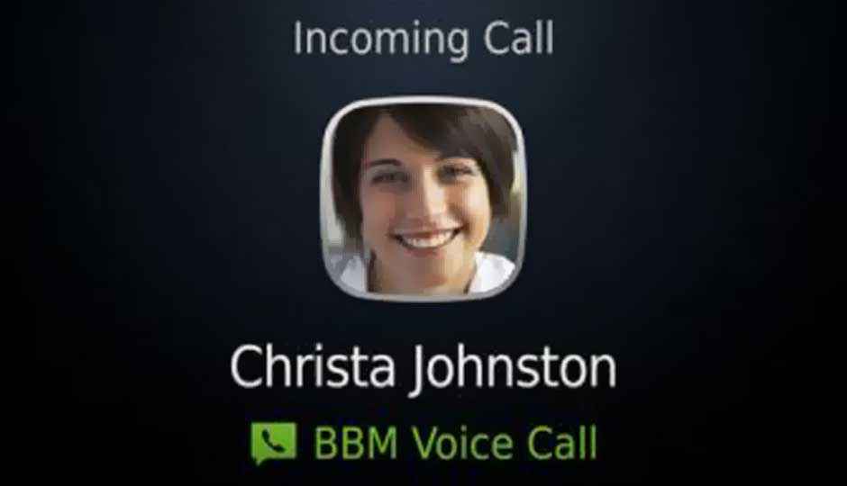 New BlackBerry Messenger 7 brings free voice chat feature