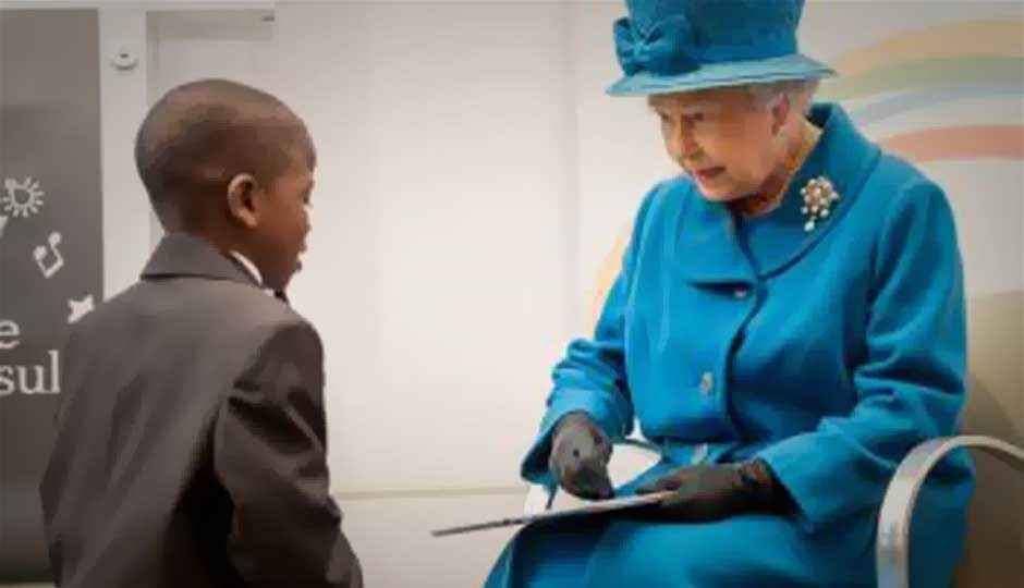 Samsung Galaxy Note 10.1 added to Queen’s Royal Collection