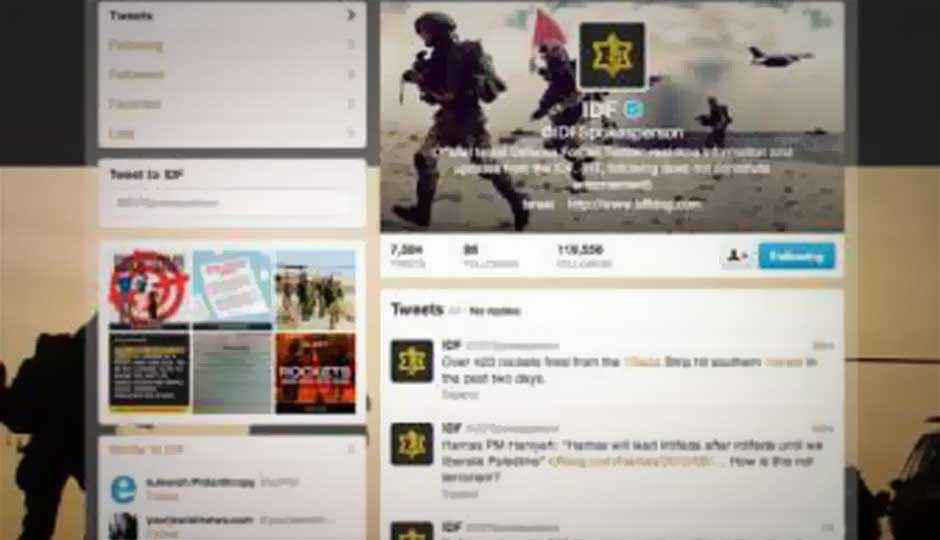 Israel and Hamas open new warfront on Twitter