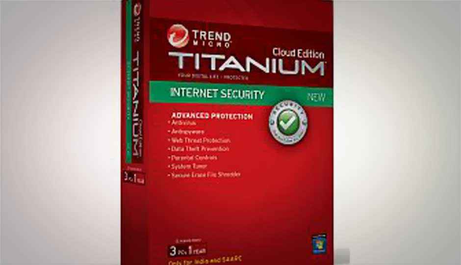 Trend Micro releases Titanium Maximum Security v6.0