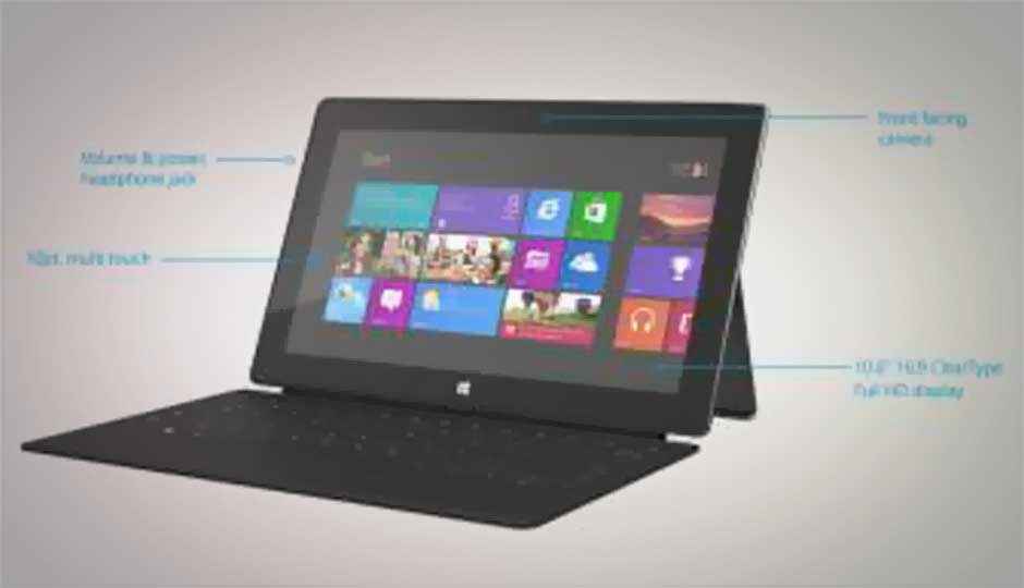 Microsoft Surface Pro comes with hefty price tag, 4 hour battery life