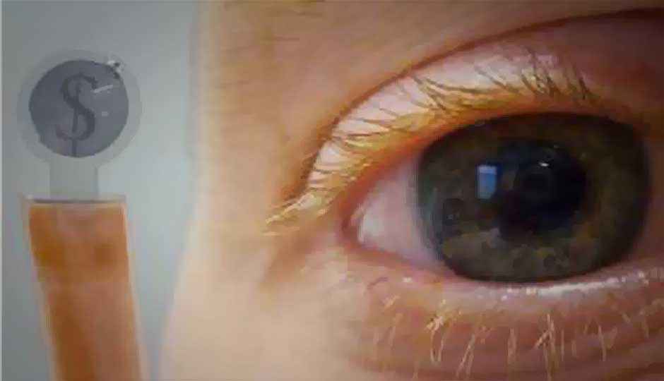 Now, contact lenses can display your text messages