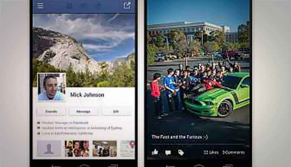 Facebook updates Android app; ditches HTML5