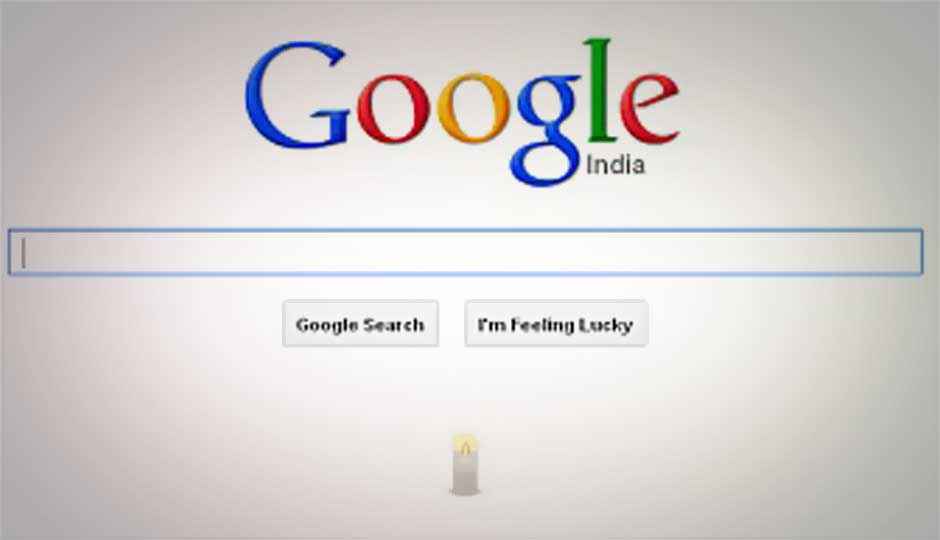 Google India lights up a candle in memory of the Delhi braveheart