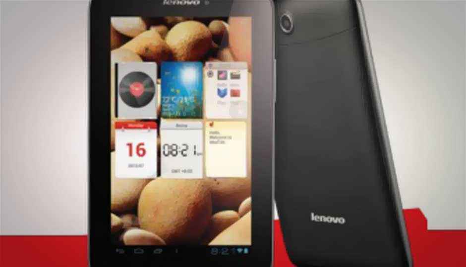 Lenovo introduces IdeaTab A2107 in India for Rs. 13,495