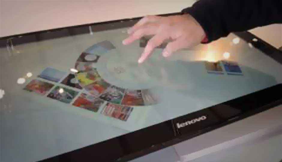 CES 2013: Hands on with the Lenovo IdeaCentre Horizon Table PC