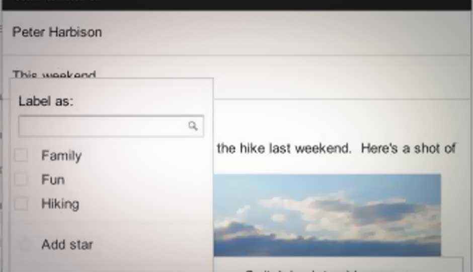 Google updates Gmail, allows adding Label, Star from Compose box