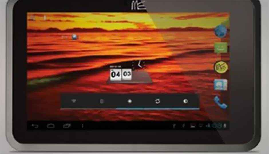 ‘HCL Me Y3’ dual-SIM ICS tablet launched for Rs. 11,999