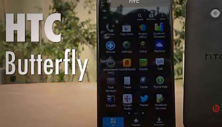 HTC Butterfly Video Review