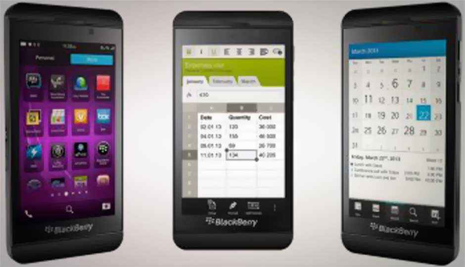 BlackBerry Z10 to hit India this month; analysts predict steep pricing