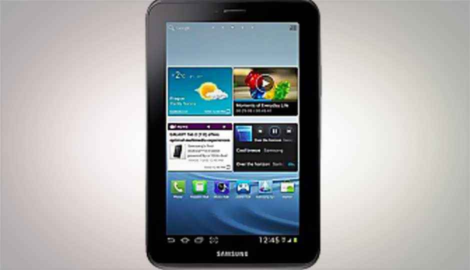 Samsung Galaxy Tab 2 311 (Wi-Fi only) launched at Rs. 13,900 with Jelly Bean