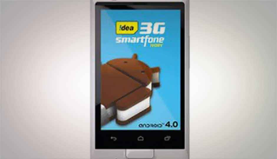 Idea Ivory ICS-based smartphone now available online, at Rs. 6,829