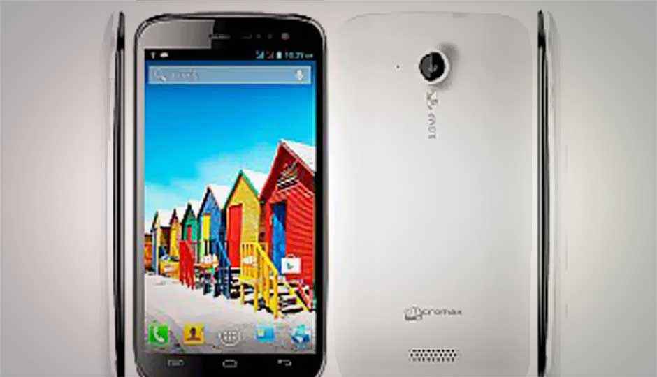 Micromax Canvas HD A116 back in stock but shipping in 20 business days
