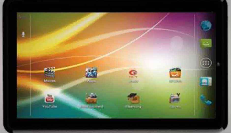 Micromax Funbook P600 with voice calling, 3G available online for Rs. 9,499