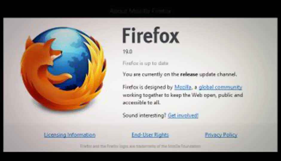 Mozilla Firefox 19 available for download ahead of launch