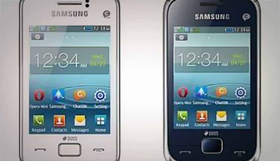 Samsung Rex 60, Rex 80 budget dual-SIM phones up for grabs online