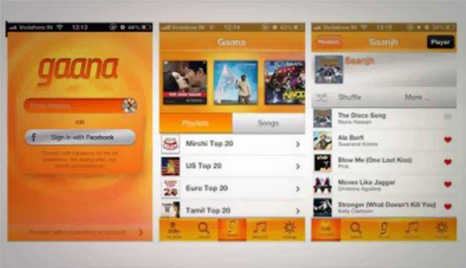 Gaana music streaming app launched for BlackBerry 10 users