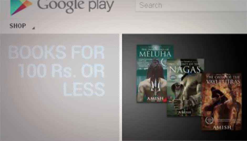 ‘Books on Google Play’ now available in India, local titles included