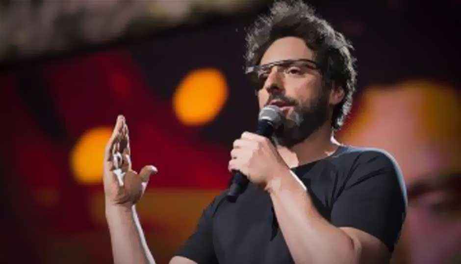Sergey Brin evangelises Google Glass at TED event, reveals 2013 launch