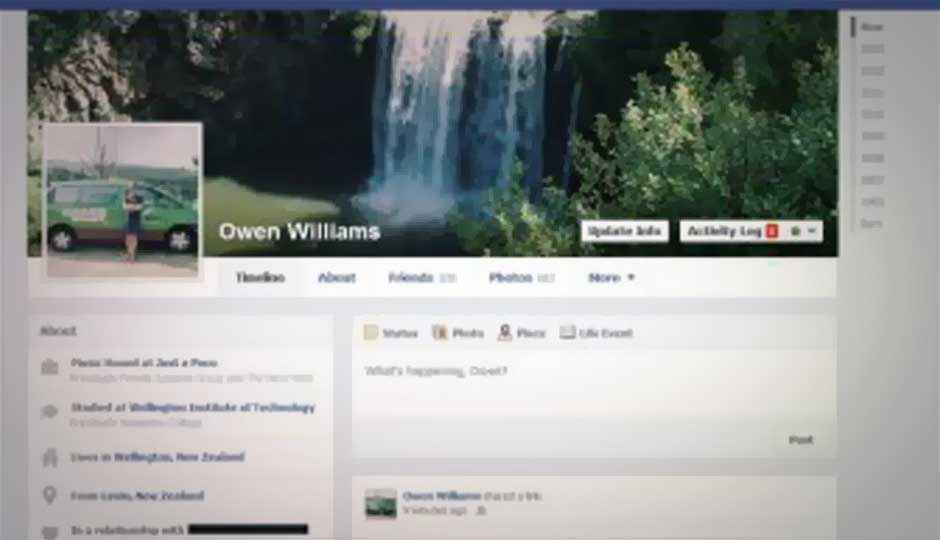 Facebook testing a new Timeline version: Reports