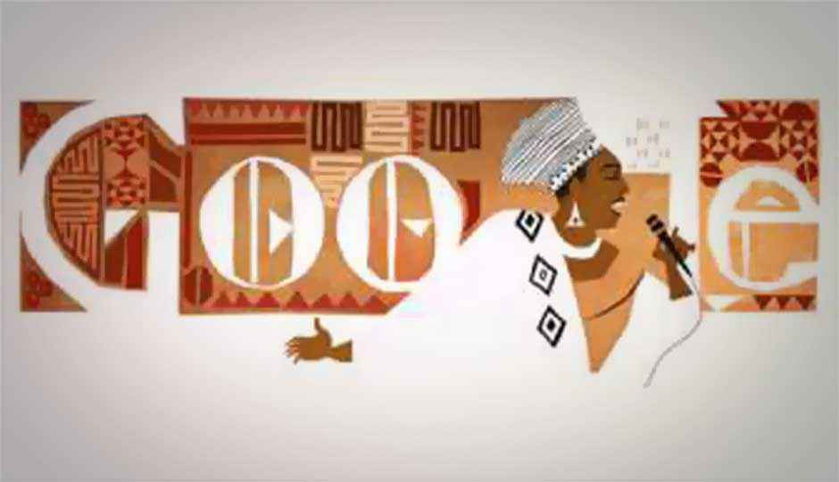 Google doodle celebrates Miriam Makeba’s 81st birthday